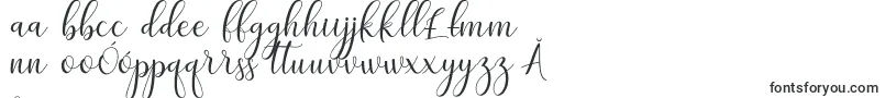 adaline script   regular Font – Polish Fonts