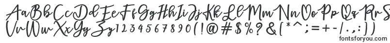Czcionka adamd – czcionki kaligraficzne