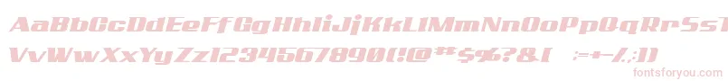 ADDCN    Font – Pink Fonts on White Background