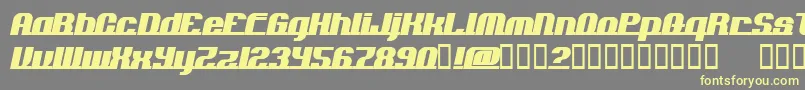 More about ADDLN Font ADDLN Font – Yellow Fonts on Gray Background