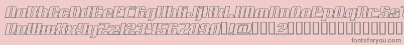 ADDLO    Font – Gray Fonts on Pink Background