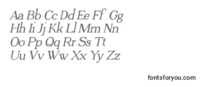 Reseña de la fuente ADega Serif Bold Italic