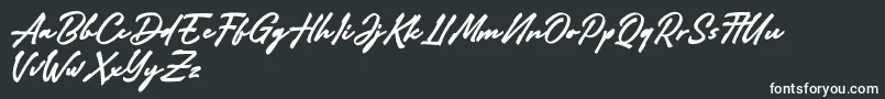 Adelina Camarie Font – White Fonts