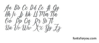 Review of the Adeline Font