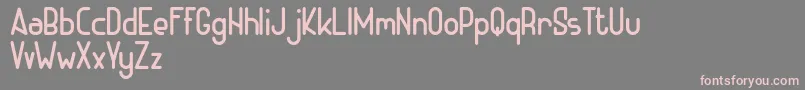 ADHE Regular FREE Font – Pink Fonts on Gray Background