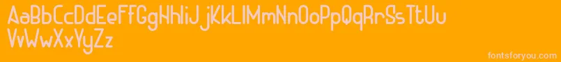 More about ADHE Regular FREE Font ADHE Regular FREE Font – Pink Fonts on Orange Background