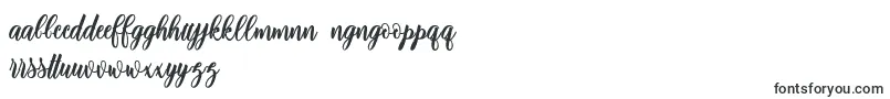 Czcionka adinda script – filipińskie czcionki