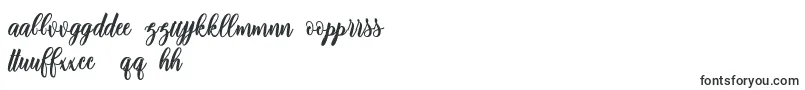 adinda script-Schriftart – usbekische Schriften