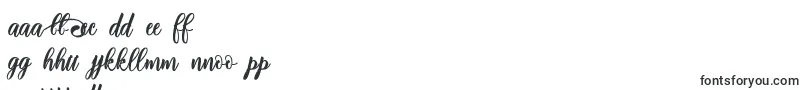 Czcionka adinda script – gaelickie czcionki