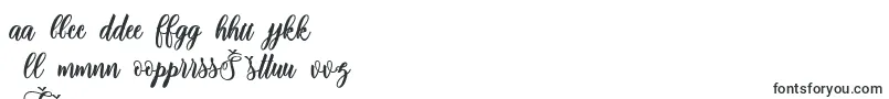 adinda script Font – Latvian Fonts