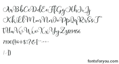 Adinda font – beautiful Fonts