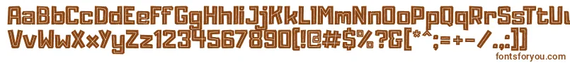 Adumu Inline Font – Brown Fonts