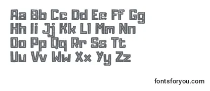 Adumu Inline Font