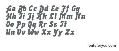 Advert Italic-fontti