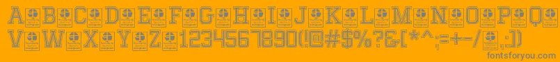 Подробнее о шрифте MixivaCollegeDemo Шрифт MixivaCollegeDemo – серые шрифты на оранжевом фоне
