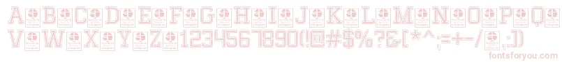 MixivaCollegeDemo-Schriftart – Rosa Schriften