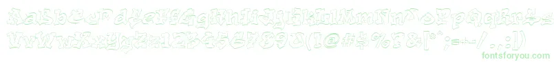 Aerosol Font – Green Fonts