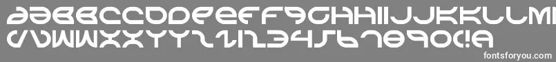 aetherfox Font – White Fonts on Gray Background