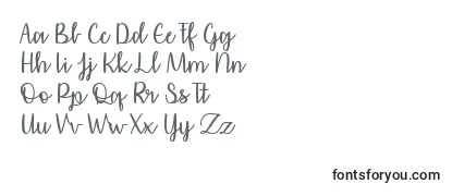 Schriftart Affectionately Yours  
