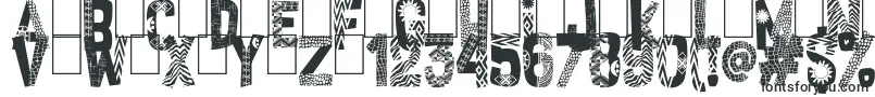 Шрифт African Style – декоративные шрифты