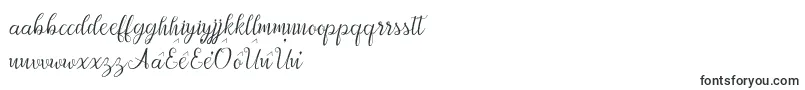 Afrile script Font – Frisian Fonts