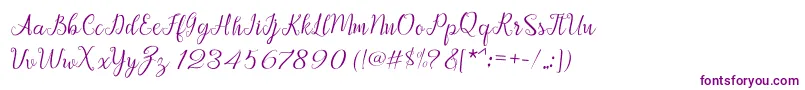 Afrile script Font – Purple Fonts