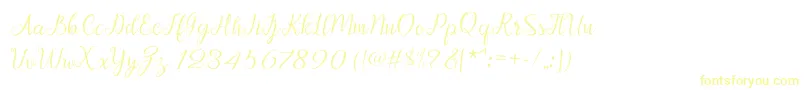 Afrile script Font – Yellow Fonts