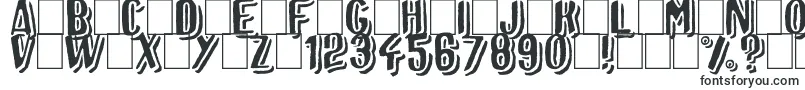Шрифт Afro Add plain – интересные шрифты