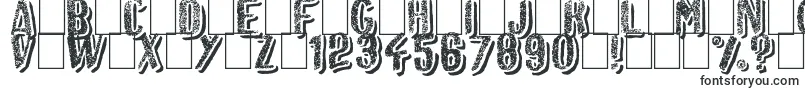 Afro Add-fontti – raskaat fontit