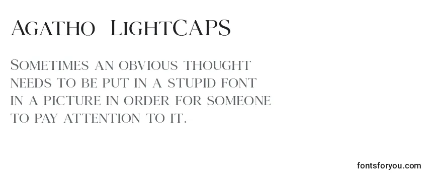 Police Agatho  LightCAPS