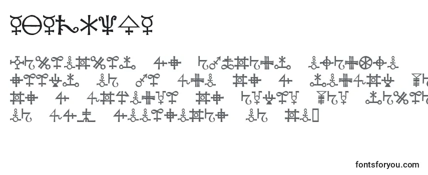 Обзор шрифта AGATHODA (118860)