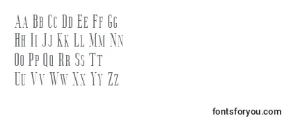 Schriftart Aguero Serif