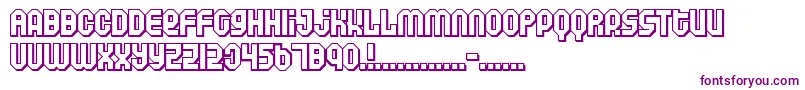 Шрифт AIR      – фиолетовые шрифты