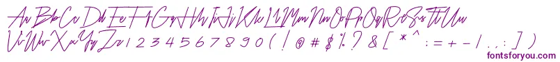 Airin Font – Purple Fonts
