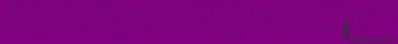 airment Regular Font – Black Fonts on Purple Background