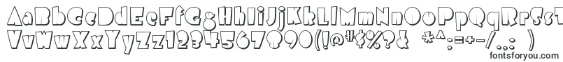 airmole shaded Font – Block Fonts