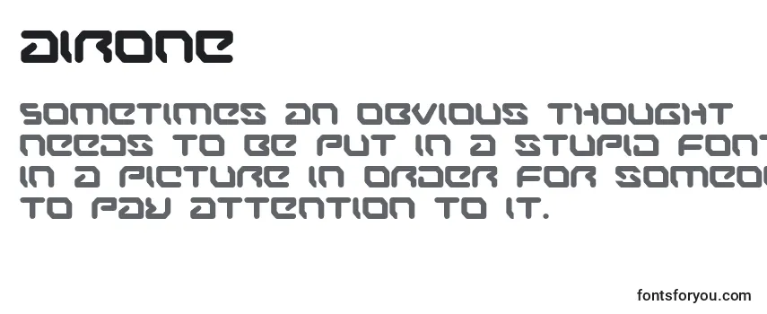 Airone (118915) Font