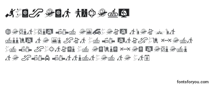 Airport Icons Font