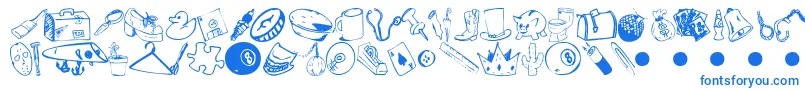 Garas Font – Blue Fonts
