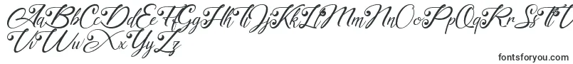 Czcionka akayla Personal use Only – czcionki kaligraficzne