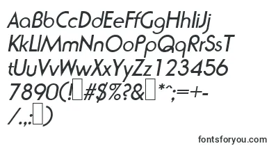 R791DecoItalic font – Fonts Starting With R