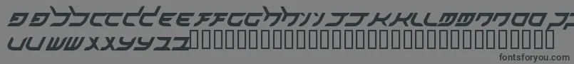 akihibara hyper Font – Black Fonts on Gray Background