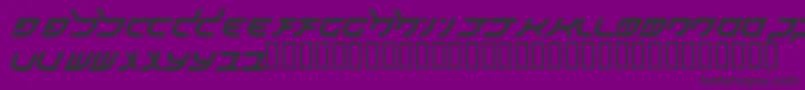フォントakihibara hyper – 紫の背景に黒い文字