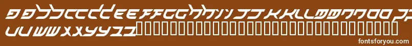 akihibara hyper Font – White Fonts on Brown Background