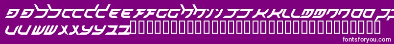 akihibara hyper Font – White Fonts on Purple Background