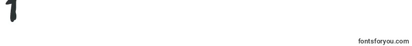 Inkling Font – Fonts for Digit 1
