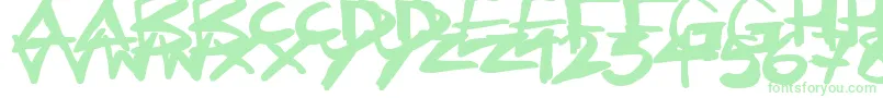 Inkling-Schriftart – Grüne Schriften