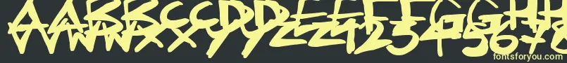 Más sobre la fuente Inkling fuente Inkling – Fuentes Amarillas Sobre Fondo Negro