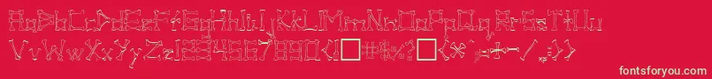 More about PirateRegular Font PirateRegular Font – Green Fonts on Red Background