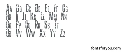 Обзор шрифта ALCATRAZ